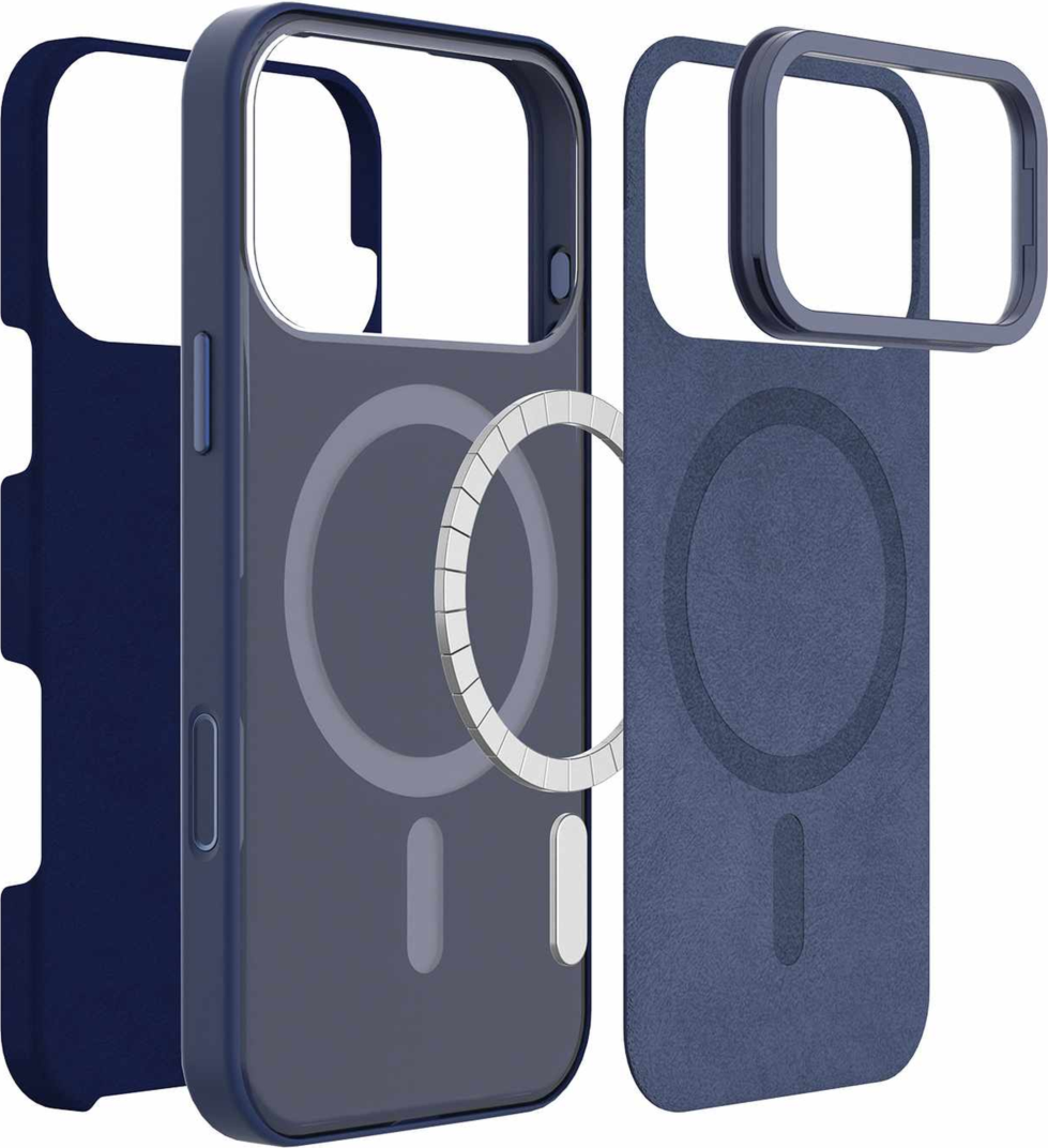 Blu Element - Urban Edge Kick MagSafe Case Navy for iPhone 18 Pro Max/17 Pro Max
