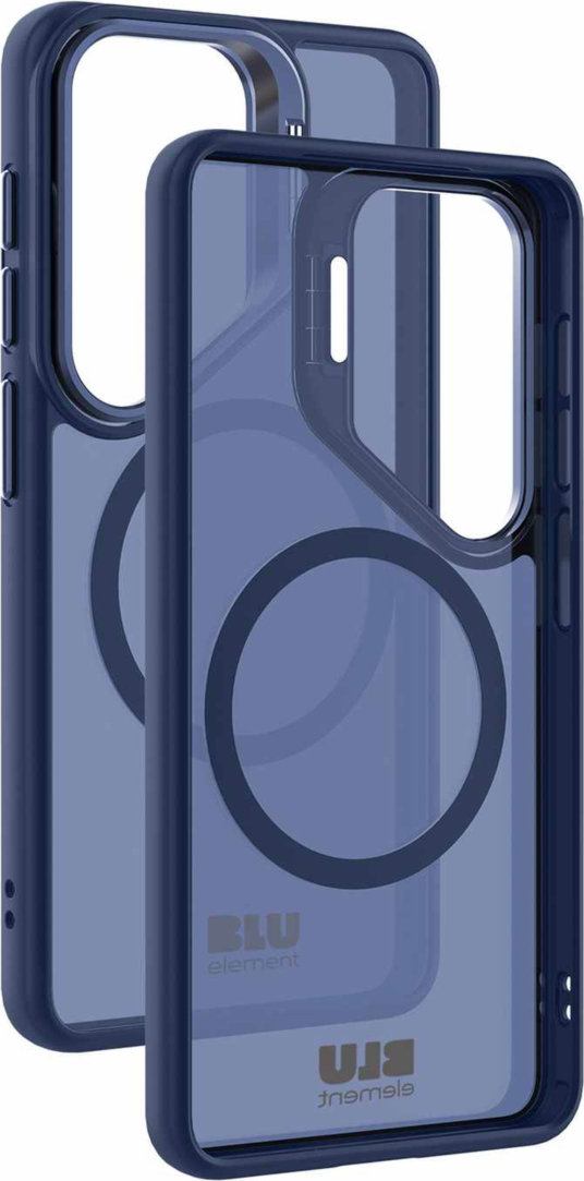 Blu Element - Chromatic Kick Case w/Magnets Navy for Samsung Galaxy S26 FE/Galaxy S25 FE