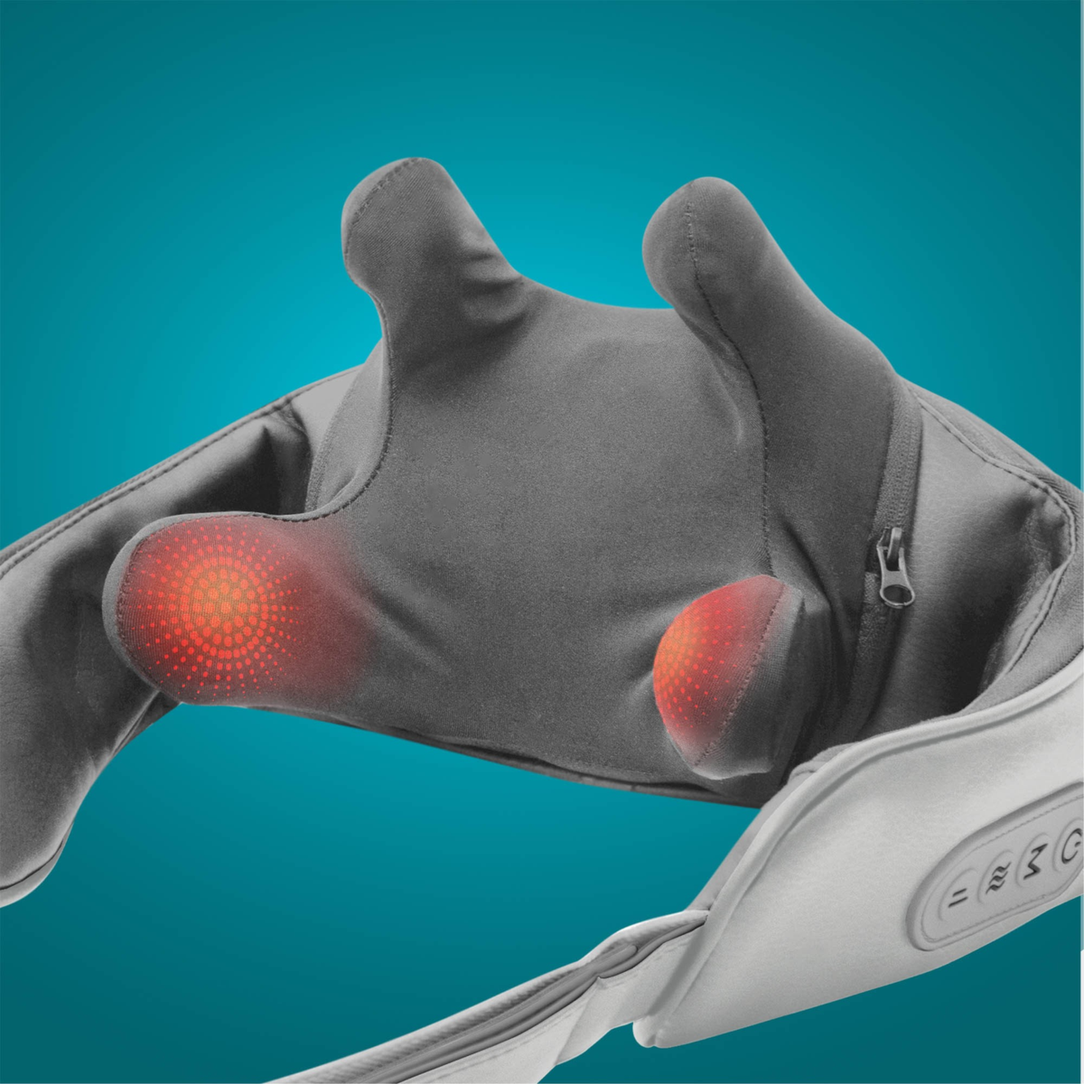 The HoMedics Deep Kneading Neck & Shoulder Massager with Heat delivers deep tissue relief, soothing warmth, and cordless comfort for relaxing neck and shoulder tension.
