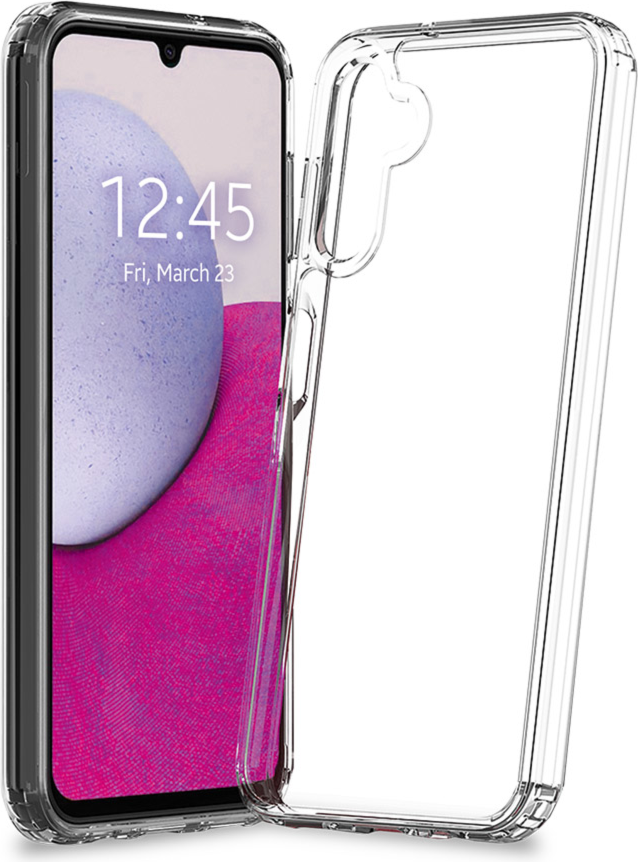 Adreama Samsung Galaxy A14 5G Boîtier antichoc certifié GRS Crystal Clear