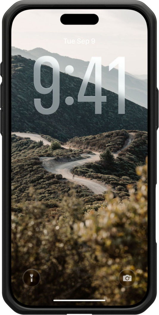 UAG 114544114040 Étui Civilian LT MagSafe Noir pour iPhone 17 Pro Max