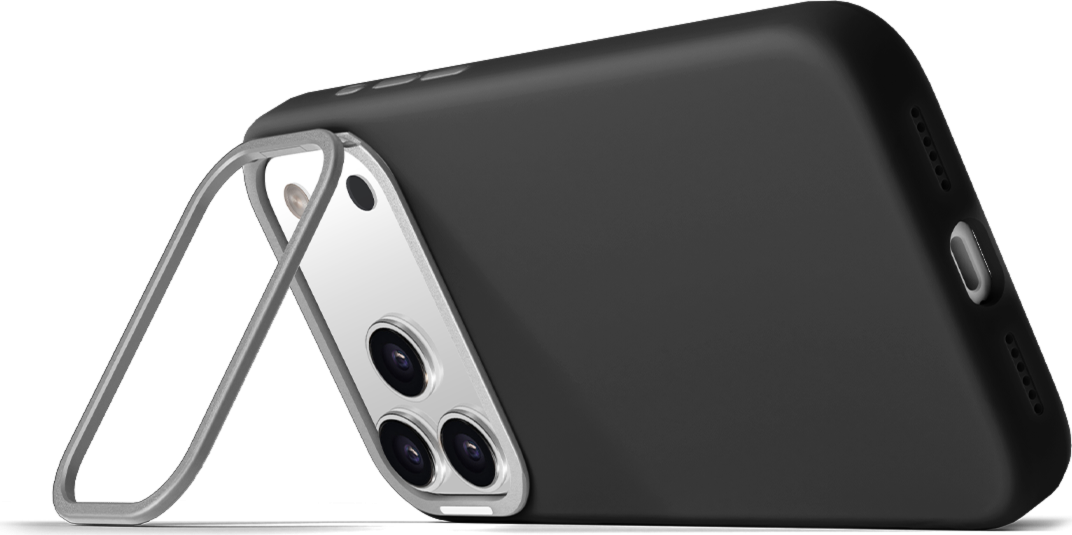 LOGiiX Vibrance Silicone Case for iPhone 17 Pro - Black
