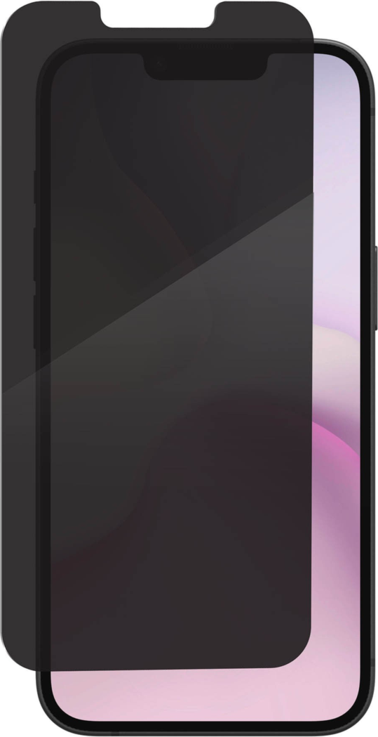 The ZAGG InvisibleShield Glass Elite Privacy XTR Screen Protector has a four-way filter that protects your screen from prying eyes in portrait or landscape mode.