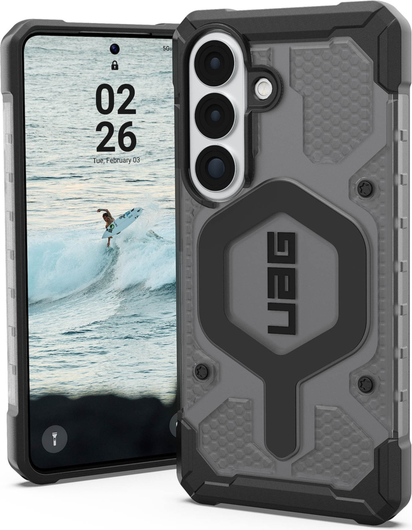<p>Designed with action and adventure in mind, the UAG Pathfinder case provides serious protection with a modern classic look and a built-in magnetic module.</p>