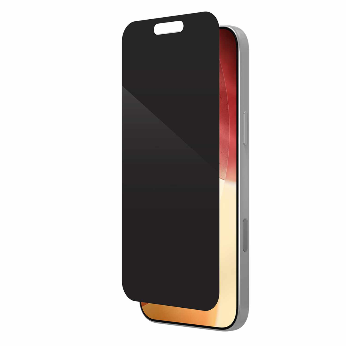 ZAGG - InvisibleShield Glass Elite 2-Way Privacy Screen Protector for iPhone 18 Pro clear