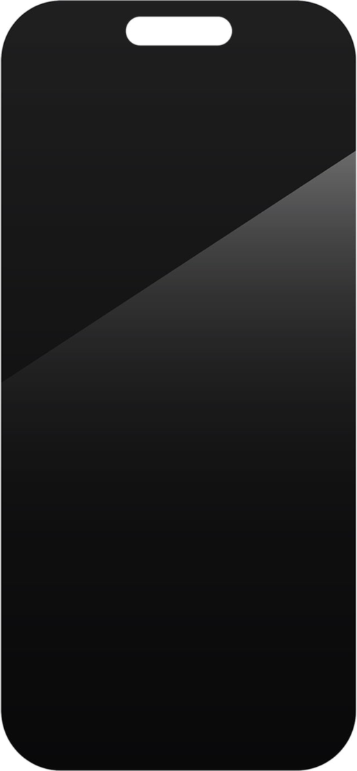 ZAGG InvisibleShield Glass Elite Privacy pour iPhone 16 Pro - Noir