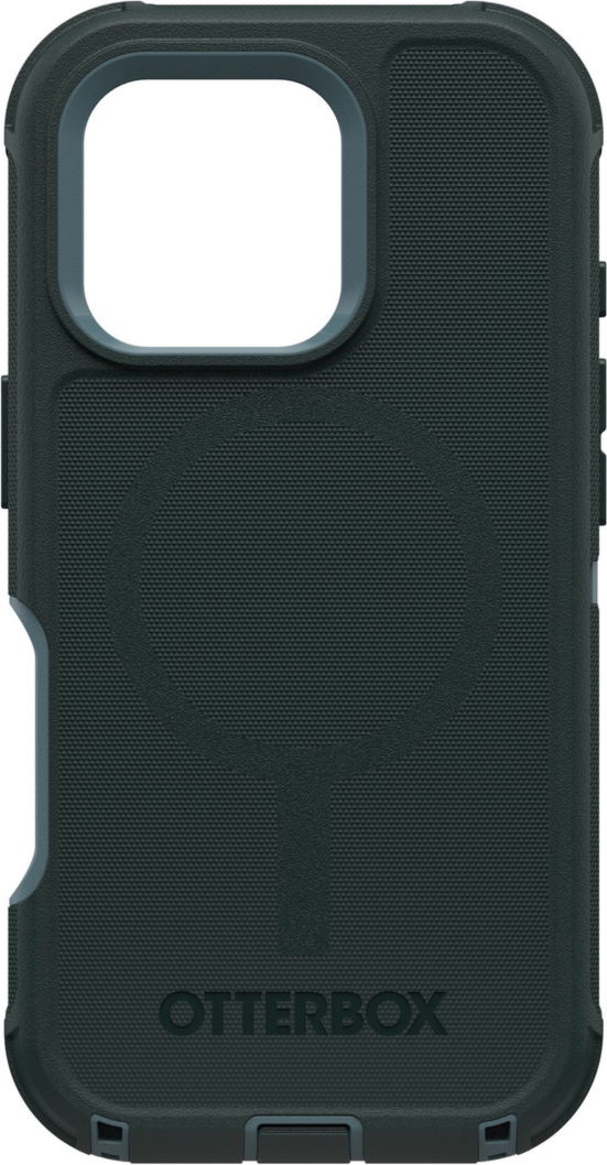 The OtterBox Defender Series Pro with MagSafe is the toughest case providing rugged protection against harsh drops. Equipped with MagSafe magnets and non-slip texturing.