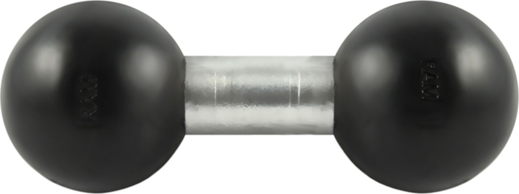 Connect two RAM double socket arms together for extended reach using the RAM Double Ball Adapter.