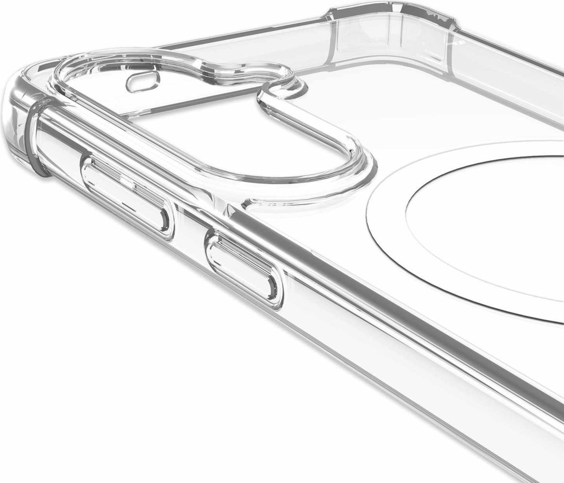 Blu Element - Étui robuste DropZone avec aimants transparent pour Samsung Galaxy S26 FE/Galaxy S25 FE