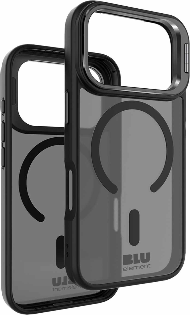 Blu Element - Boîtier Chromatic Kick MagSafe noir pour iPhone 17 Pro