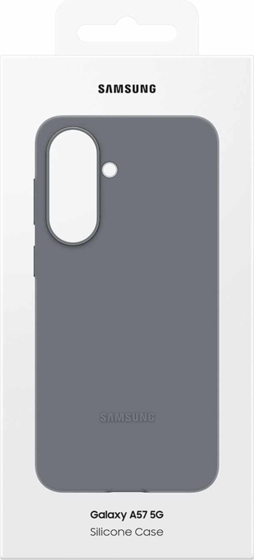 Samsung - Silicone Case Dark Blue for Samsung Galaxy A57 5G