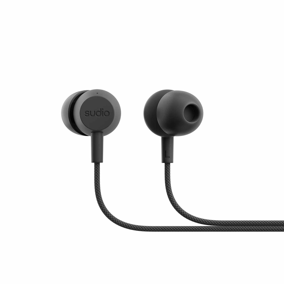 Sudio - V3s Essential Wired Earbuds - Black