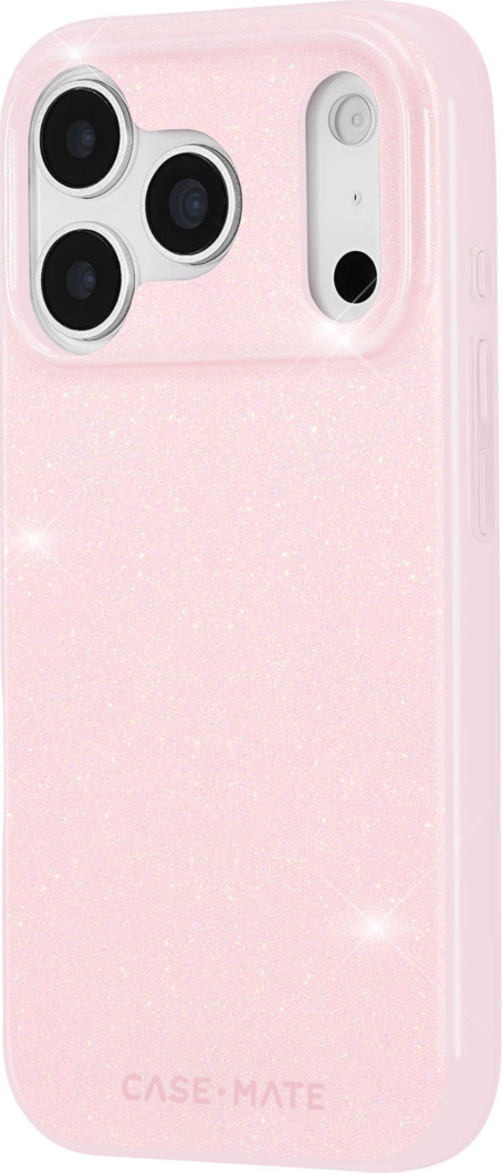 Case-Mate - Opaque Twinkle MagSafe Case for Apple iPhone 18 Pro/17 Pro - Ballet Pink