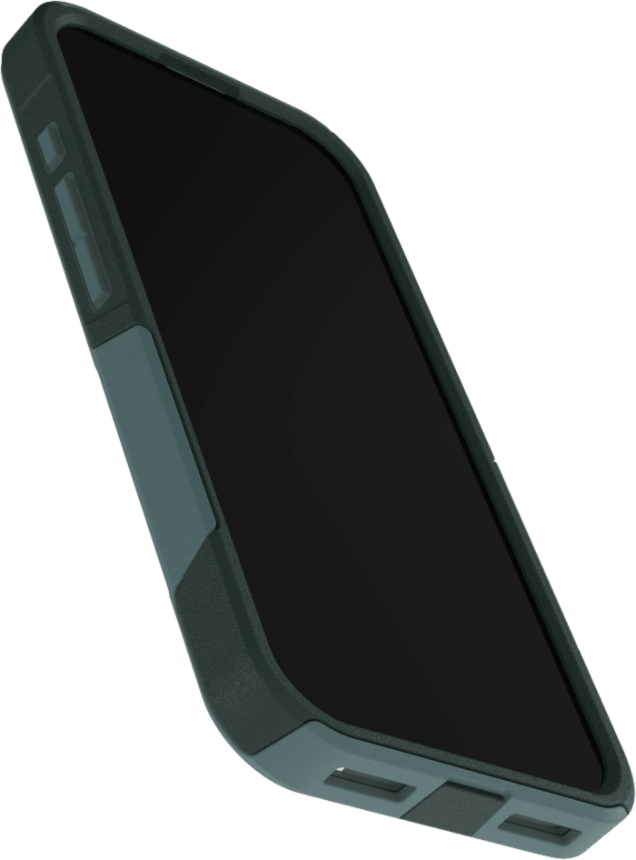 The OtterBox Commuter Series with MagSafe is a rugged, pocket-friendly case offering 3X military standard drop protection and features built-in magnets for MagSafe accessories.