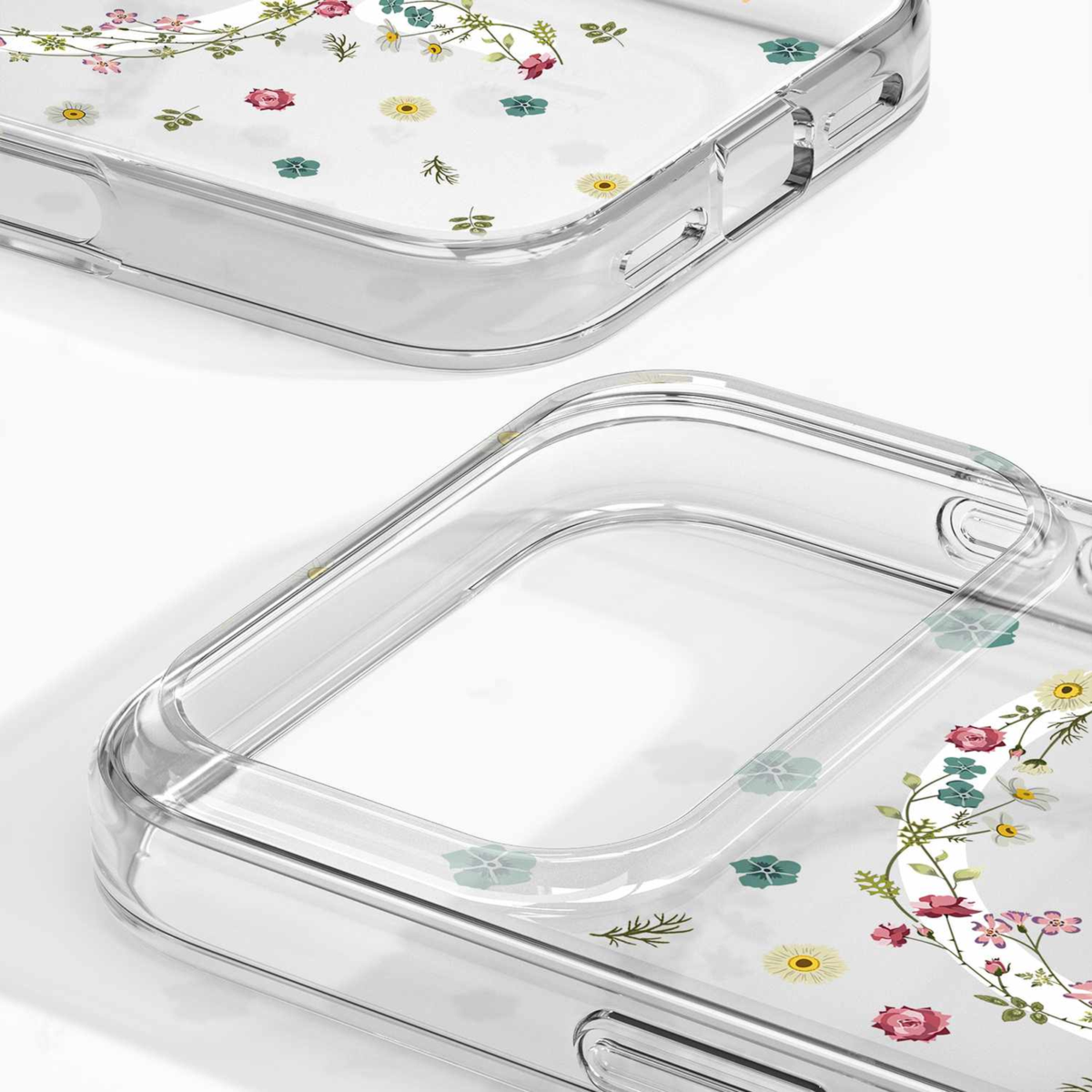 Ideal of Sweden - Coque MagSafe transparente Petite Floral pour iPhone 18 Pro Max/17 Pro Max