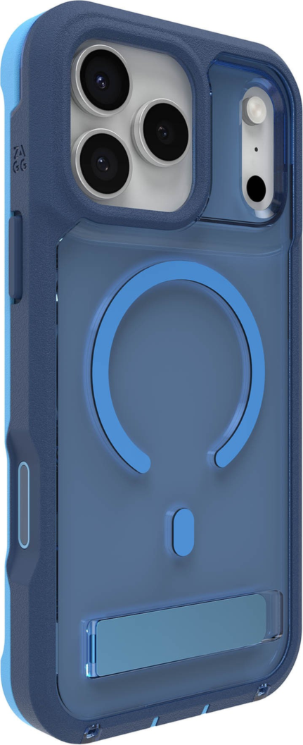 <p>Protecting devices from drops up to 22 feet, the ZAGG Rainier case offers extreme protection with a kickstand and magnetic ring compatible with MagSafe and magnetic accessories.</p>