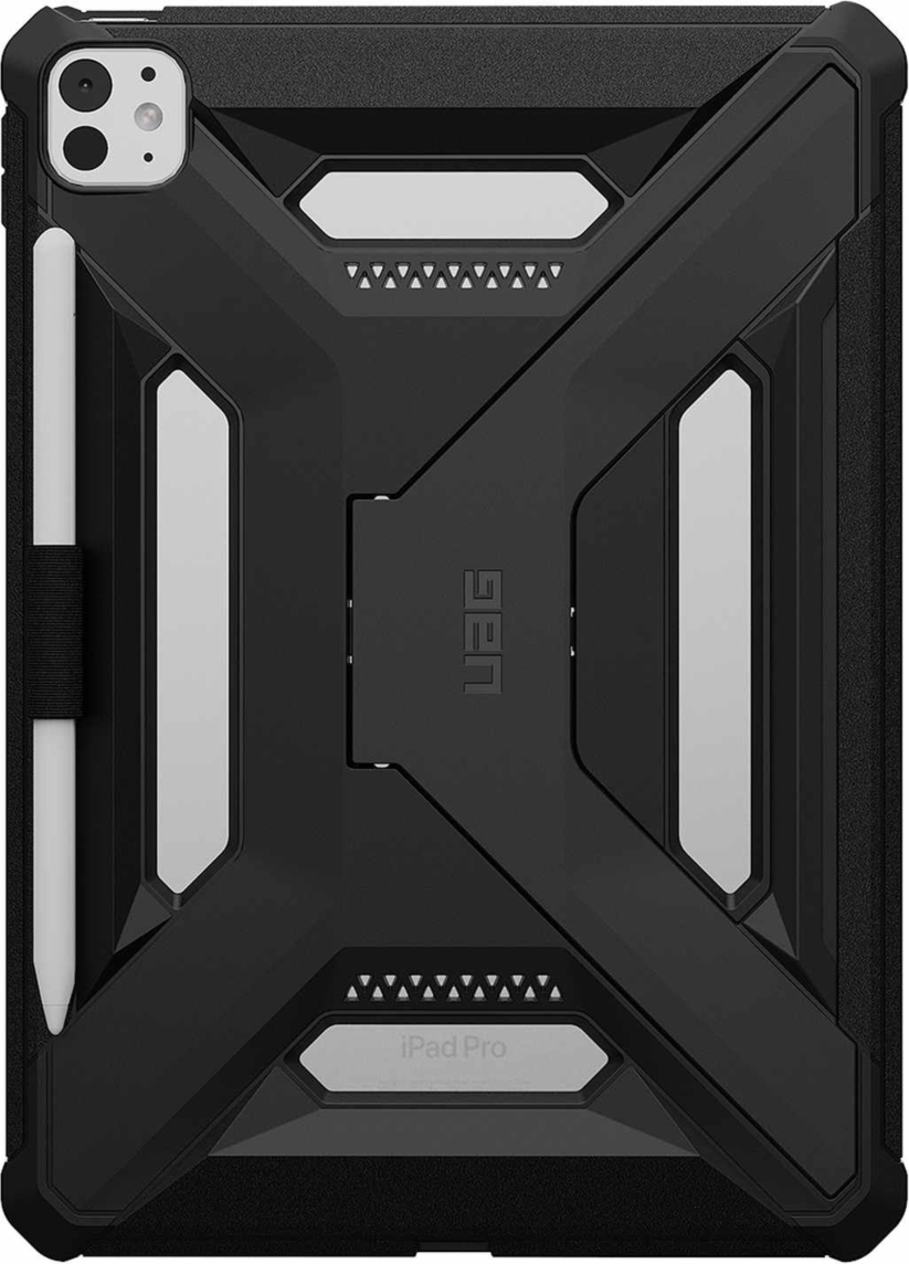 UAG 124491114040 Étui Scout+ avec Béquille Noir pour iPad Pro 11 2024 (5e Gén)