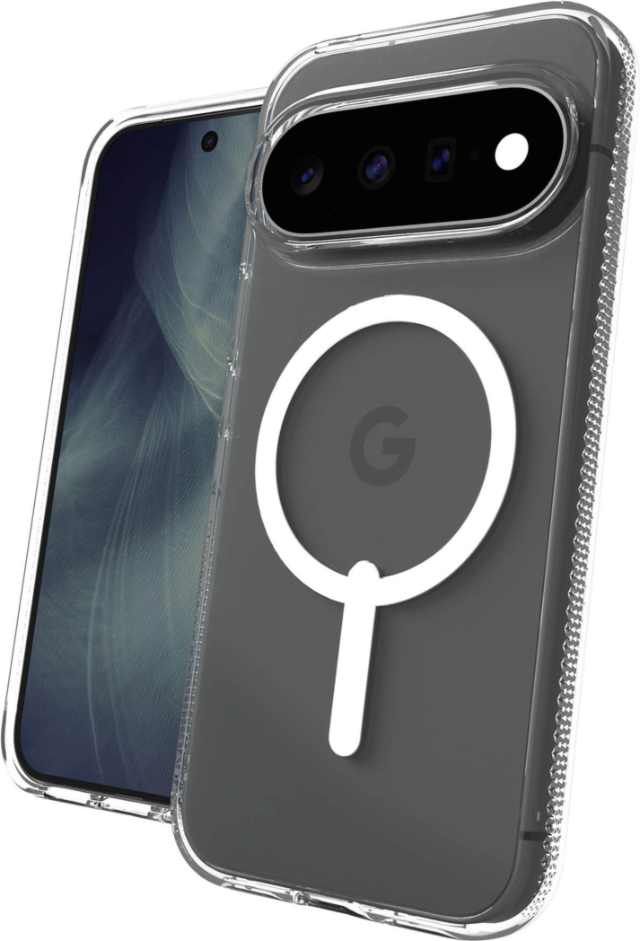 Strengthened with Graphene, ZAGG's Crystal Palace Snap series case combines a slim, crystal-clear profile with up to 13 ft drop protection and strong built-in magnets for magnetic accessories.