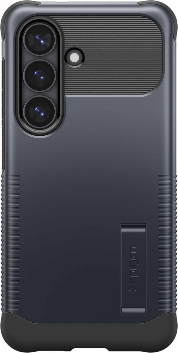 Spigen - Étui Slim Armor avec aimants, finition Metal Slate, pour Samsung Galaxy S26+