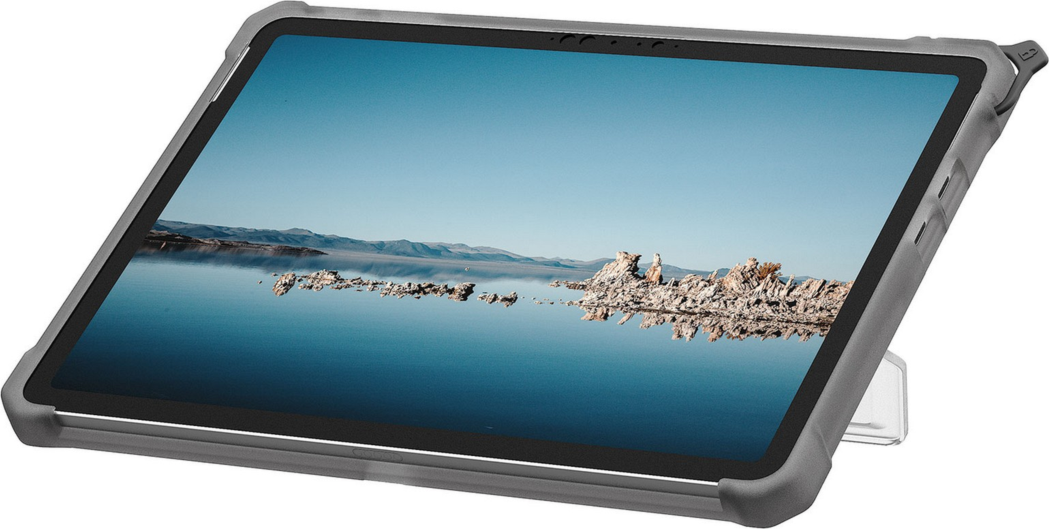 The simple design and translucent backing makes the UAG Plyo case essential for anyone looking for minimalistic and lightweight military-grade protection.