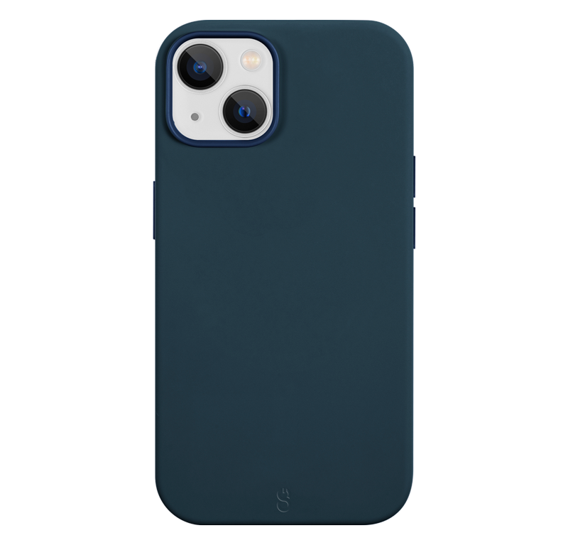 LOGiiX Silicone Case Vibrance pour iPhone 14 Max - Bleu pétrole