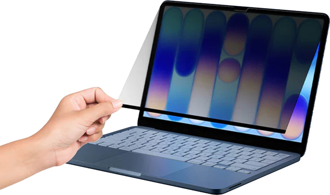 Spigen’s Safe View Privacy Screen Protector provides removable magnetic privacy protection that helps keep on-screen content secure while reducing glare and fingerprints.