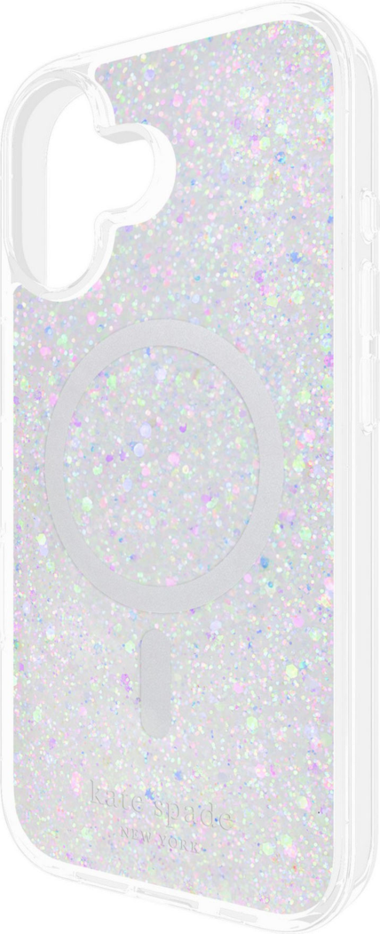 Kate Spade KS057396 Étui Protective MagSafe Chunky Glitter Iridescent pour iPhone 17