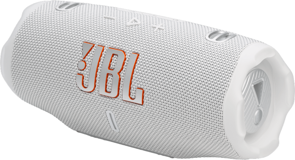 JBL - Charge 6 Waterproof Bluetooth Speaker - White