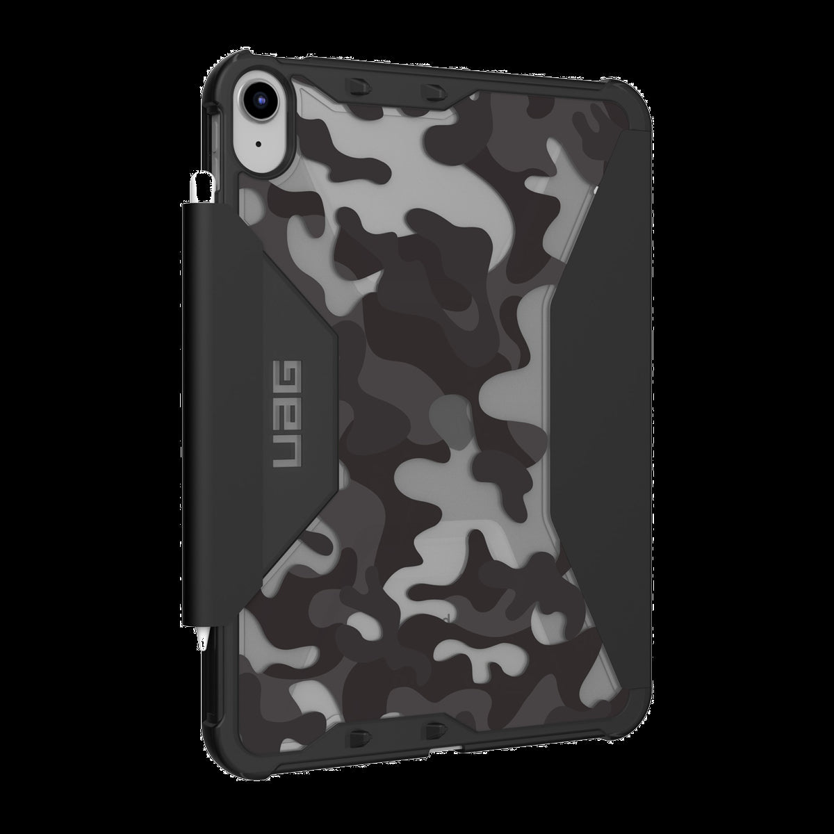 <p>The simple design and translucent backing makes the UAG Plyo case essential for anyone looking for minimalistic and lightweight military-grade protection.</p>