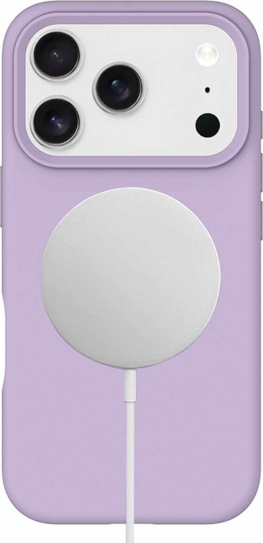 Blu Element - Silicone MagSafe Case Lavender for iPhone 17 Pro Max