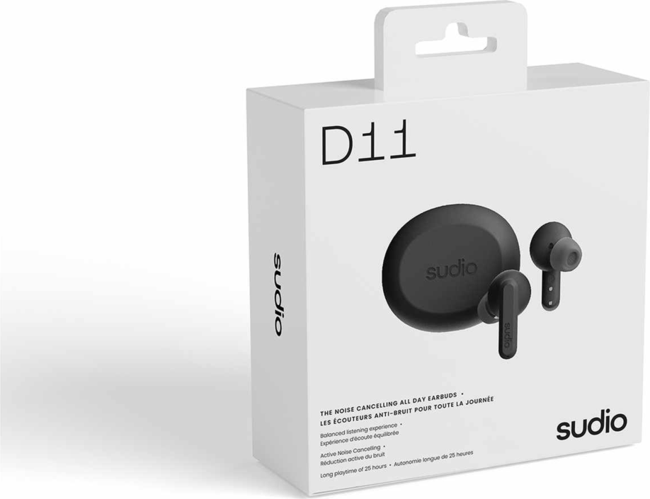 Sudio - D11 In-Ear Headphones Black