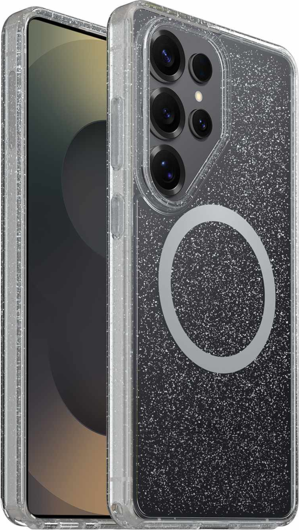 OtterBox 77000078 Étui Symmetry Clear avec Magnets Stardust 4.0 pour Samsung Galaxy S26 Ultra