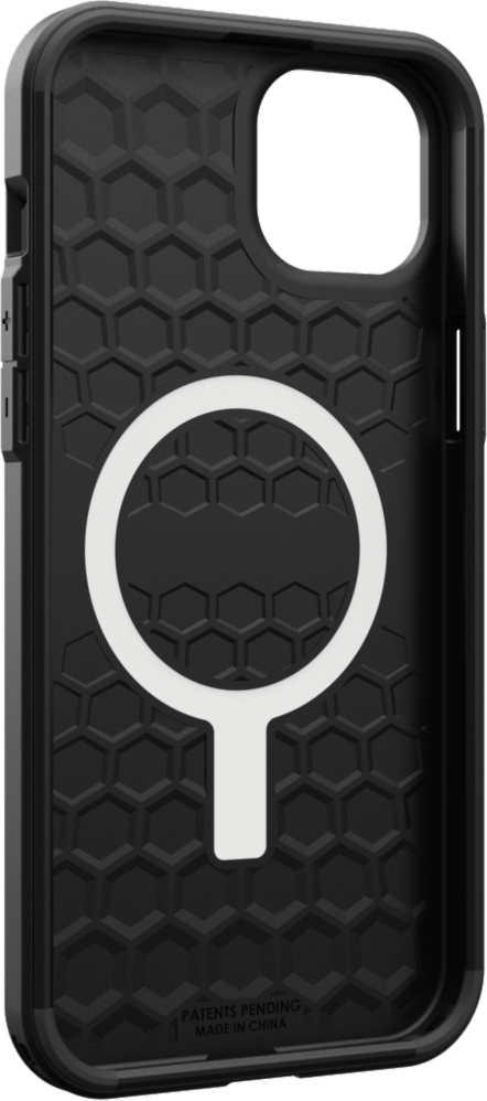 The modern yet rugged UAG Civilian case features shock absorbing construction in a lightweight design that is compatible with MagSafe charging.