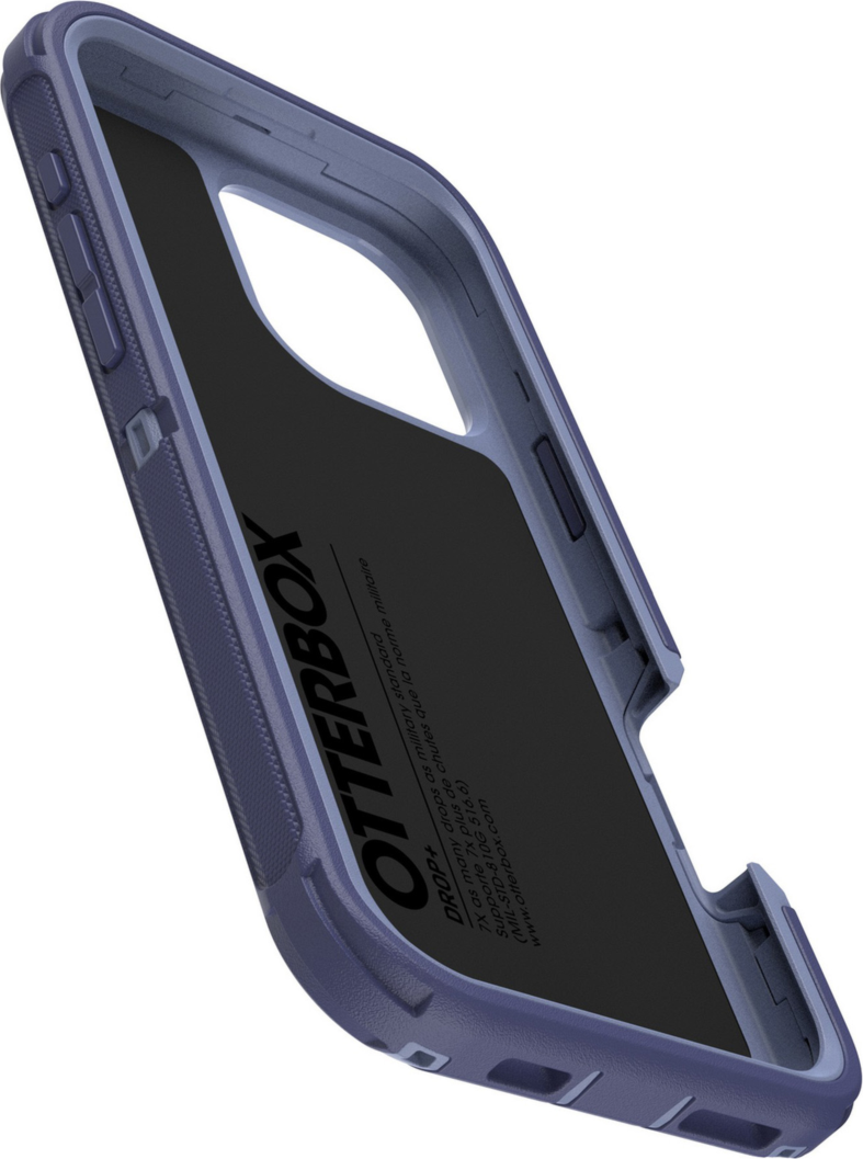 The OtterBox Defender Series Pro with MagSafe is the toughest case providing rugged protection against harsh drops. Equipped with MagSafe magnets and non-slip texturing.