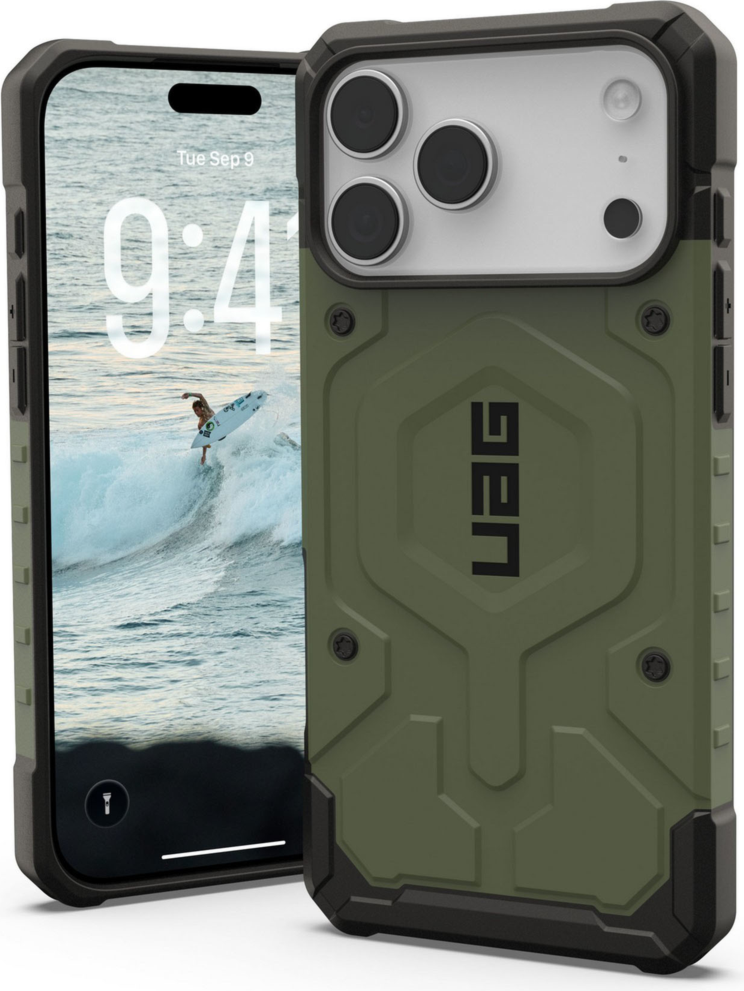 UAG 114549117272 Étui Robuste Pathfinder MagSafe Olive pour iPhone 17 Pro Max