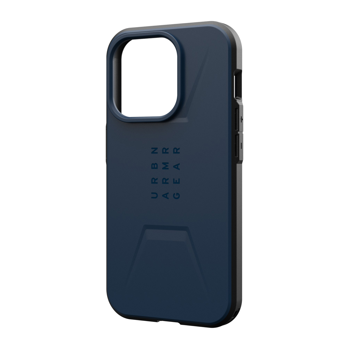 The modern yet rugged UAG Civilian case features shock absorbing construction in a lightweight design that is compatible with MagSafe charging.