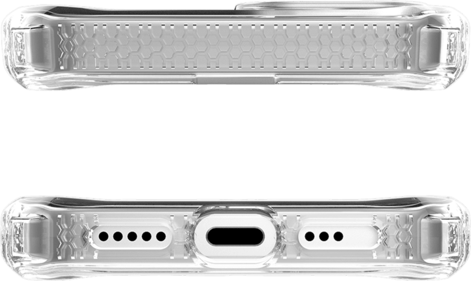 ITSKINS APS4SPECMTRSP Étui Spectrum_R Clear Transparent pour iPhone 16e