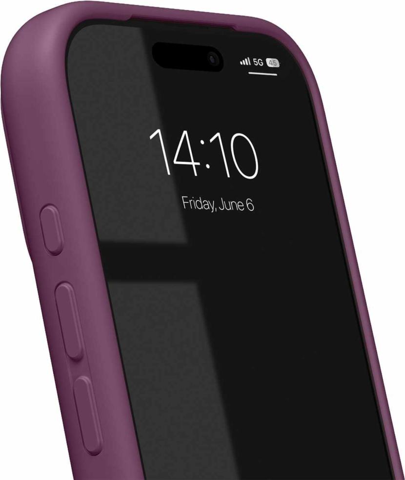 Ideal of Sweden - Soft Swirl MagSafe Case Velvet Plum for iPhone 18 Pro Max/17 Pro Max