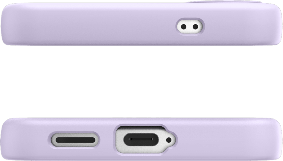 Velvet Case Compatible w/MagSafe Lavender for Samsung Galaxy S25