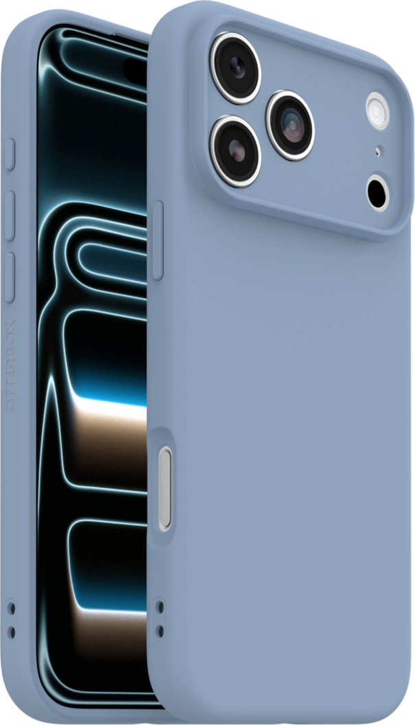 The OtterBox Figura Series blends a velvety-soft feel with ultra-slim protection, military-grade drop defense, MagSafe compatibility, and raised edges to guard the screen and camera.