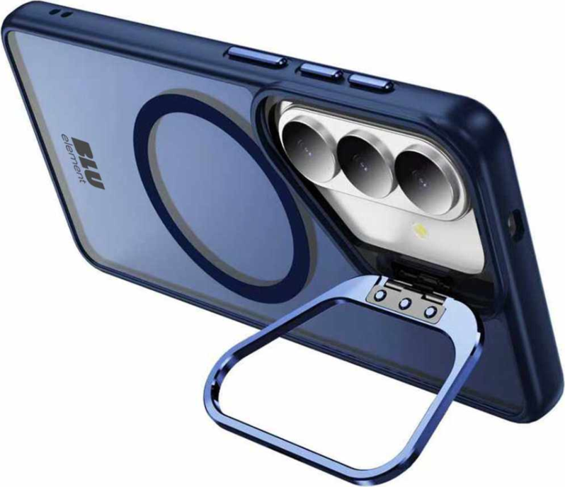 Blu Element - Chromatic Kick Case w/Magnets Navy for Samsung Galaxy S26 FE/Galaxy S25 FE