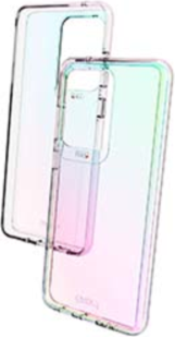 The Gear4 D3O Iridescent Crystal Palace Case has a protective sleek transparent construction that best shows off the cellular device with a patter of lustrous colour.