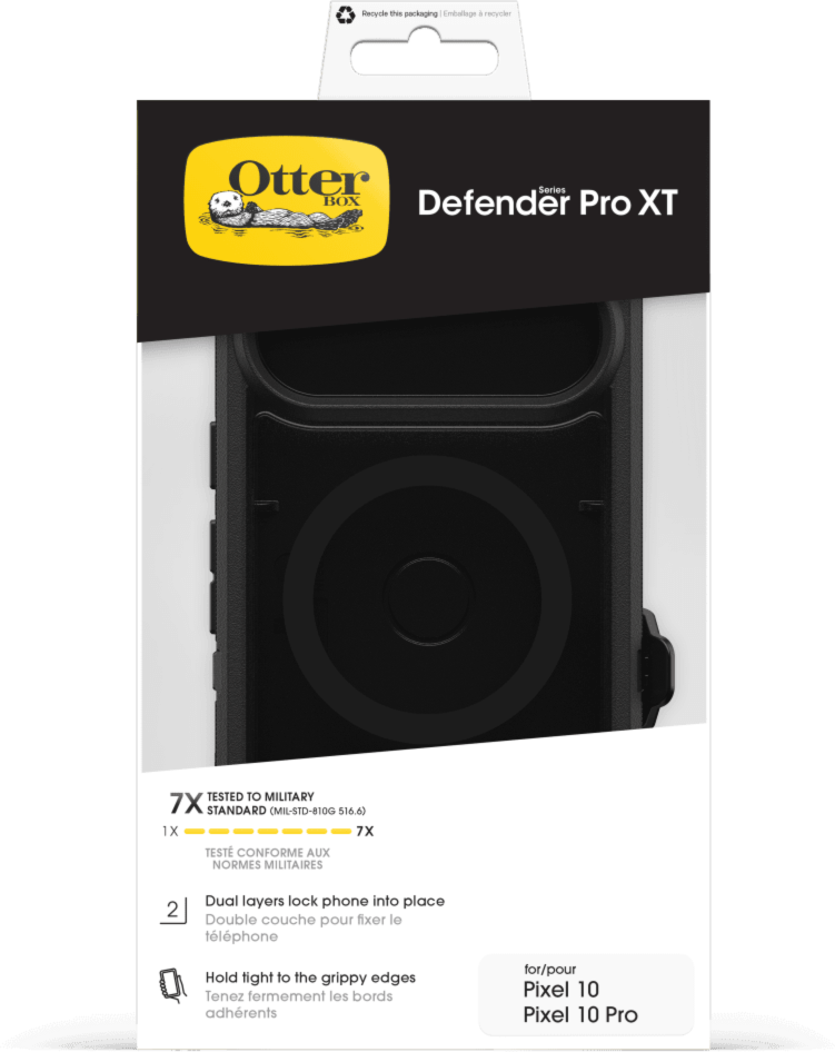 OtterBox 7881543 Holster Accessoire Defender XT Noir pour Google Pixel 10/10 Pro