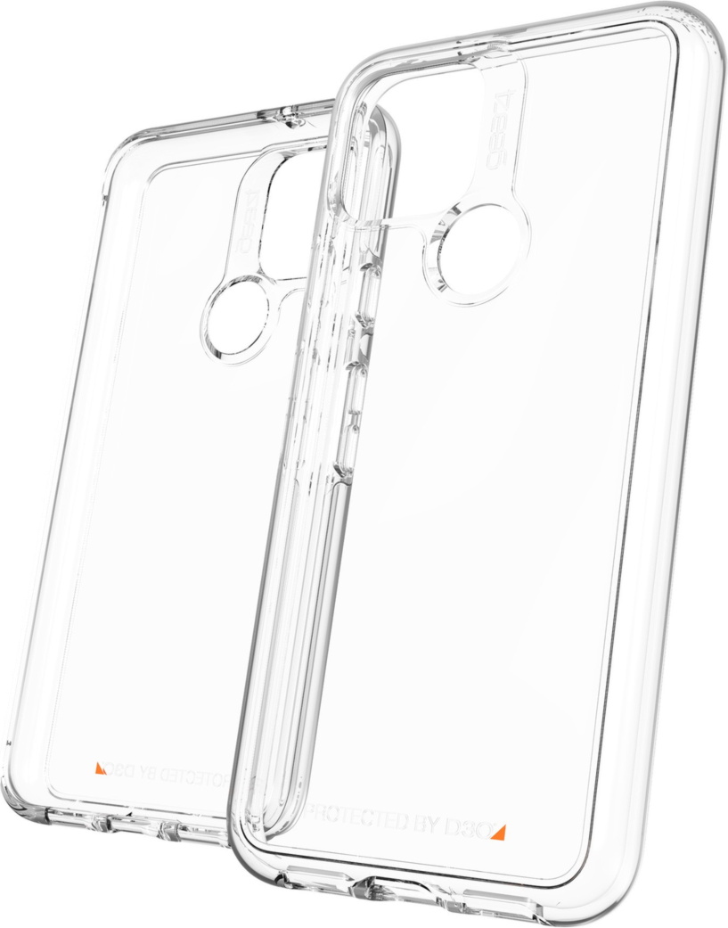 Designed to show off the original design of the device, the Gear4 Crystal Palace case features a sleek transparent construction with crystal clear D3O® inside the case.