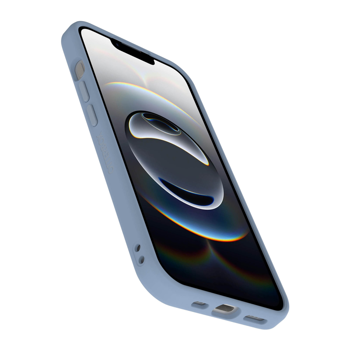 The OtterBox Figura Series blends a velvety-soft feel with ultra-slim protection, military-grade drop defense, MagSafe compatibility, and raised edges to guard the screen and camera.