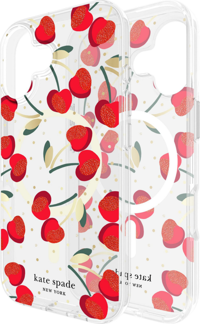 Kate Spade KS057398 Étui Protective MagSafe Cherry Dot pour iPhone 17