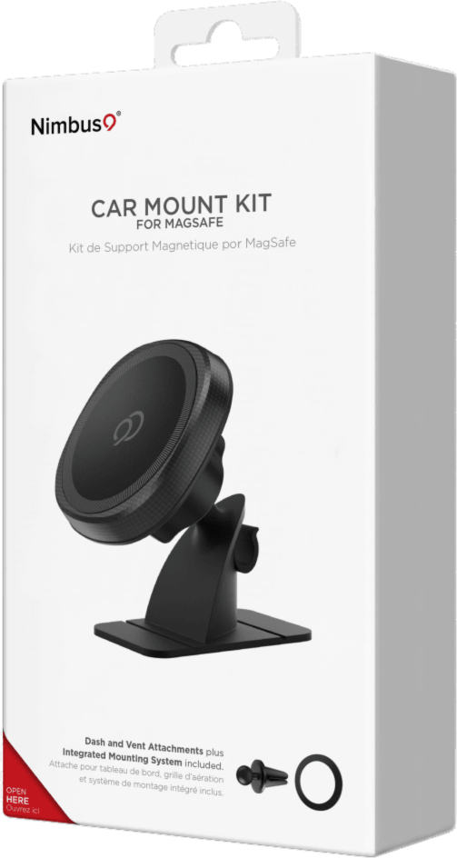 Nimbus9 - MagSafe Car Mount Kit - Black