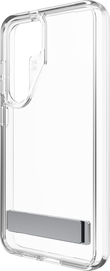 <p>Strengthened with Graphene, ZAGG's Crystal Palace Snap series case with kickstand combines an ultra-slim, crystal-clear profile with up to 13 ft of drop protection.</p>