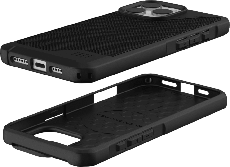 The UAG Metropolis LT case offers elevated real-world device protection and is compatible with MagSafe charging.