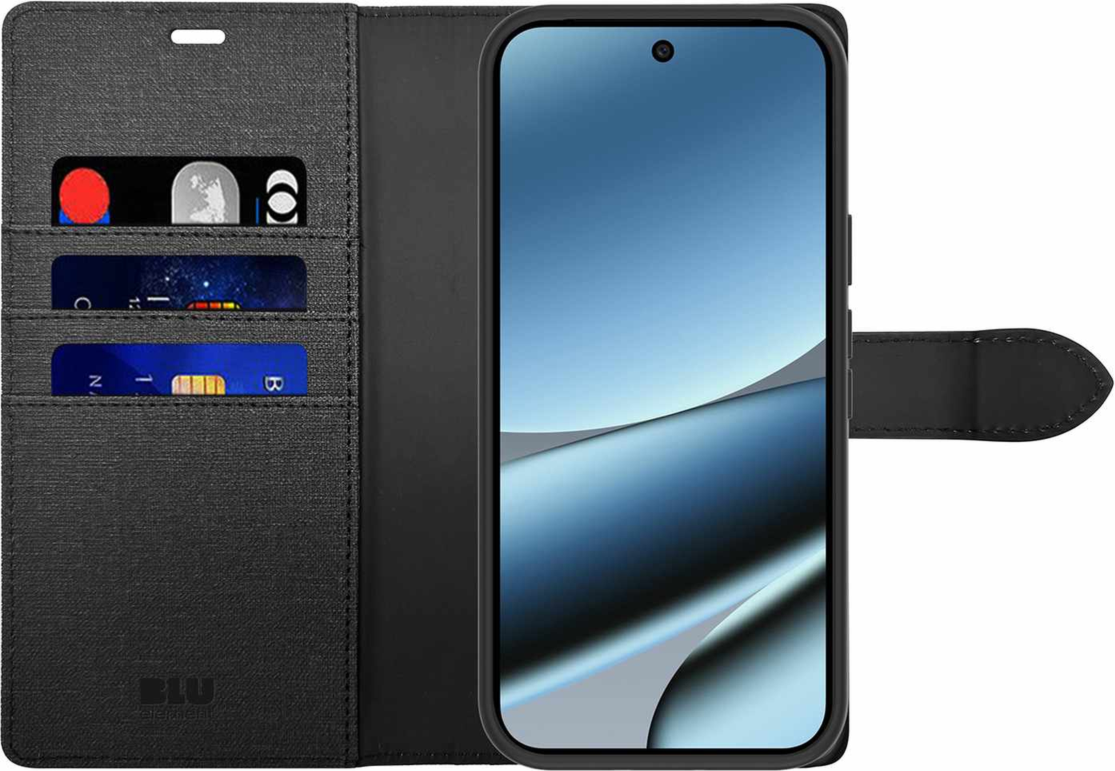 Blu Element - Coque Folio 2-en-1 noire pour Google Pixel 11